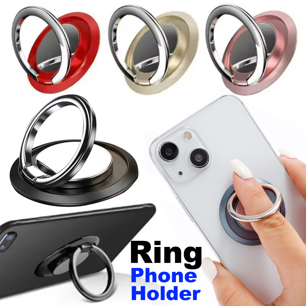 Phone Accessories Holder Car - Soporte de Anillo Giratorio 360° para