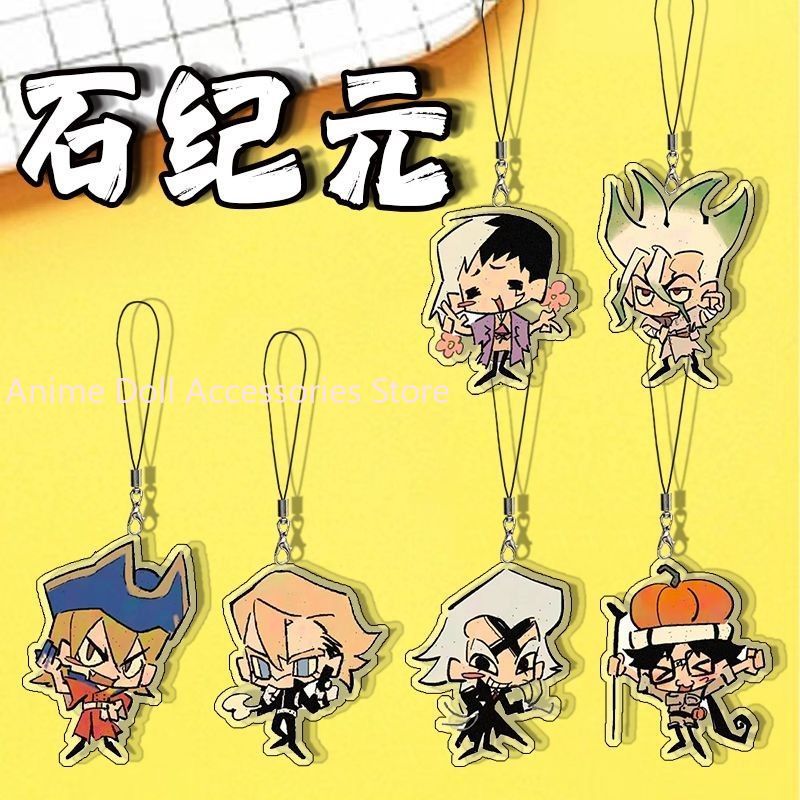 Phone Accessories Charms - Correas de Teléfono Acrílicas de Anime