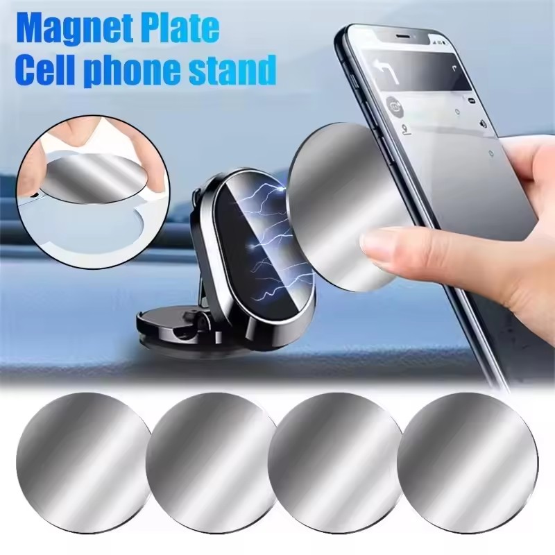 1/50 Piezas de Placa Metálica  - Phone Accessories Holder Car reseña y precio