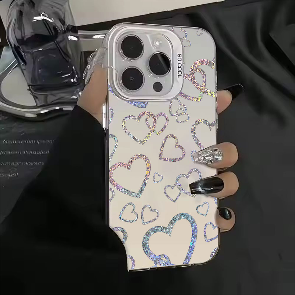 Funda con estampado de corazon - Apple Iphone 15 reseña y precio