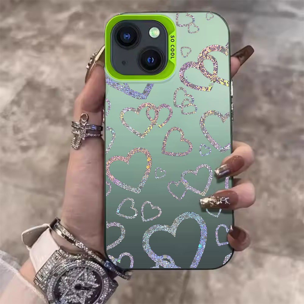 Funda con estampado de corazon - Apple Iphone 15 reseña y precio
