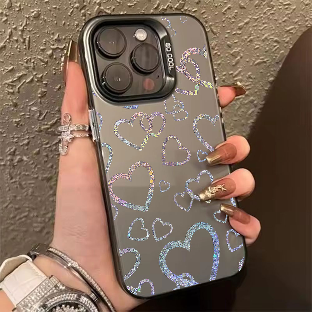 Funda con estampado de corazon - Apple Iphone 15 reseña y precio